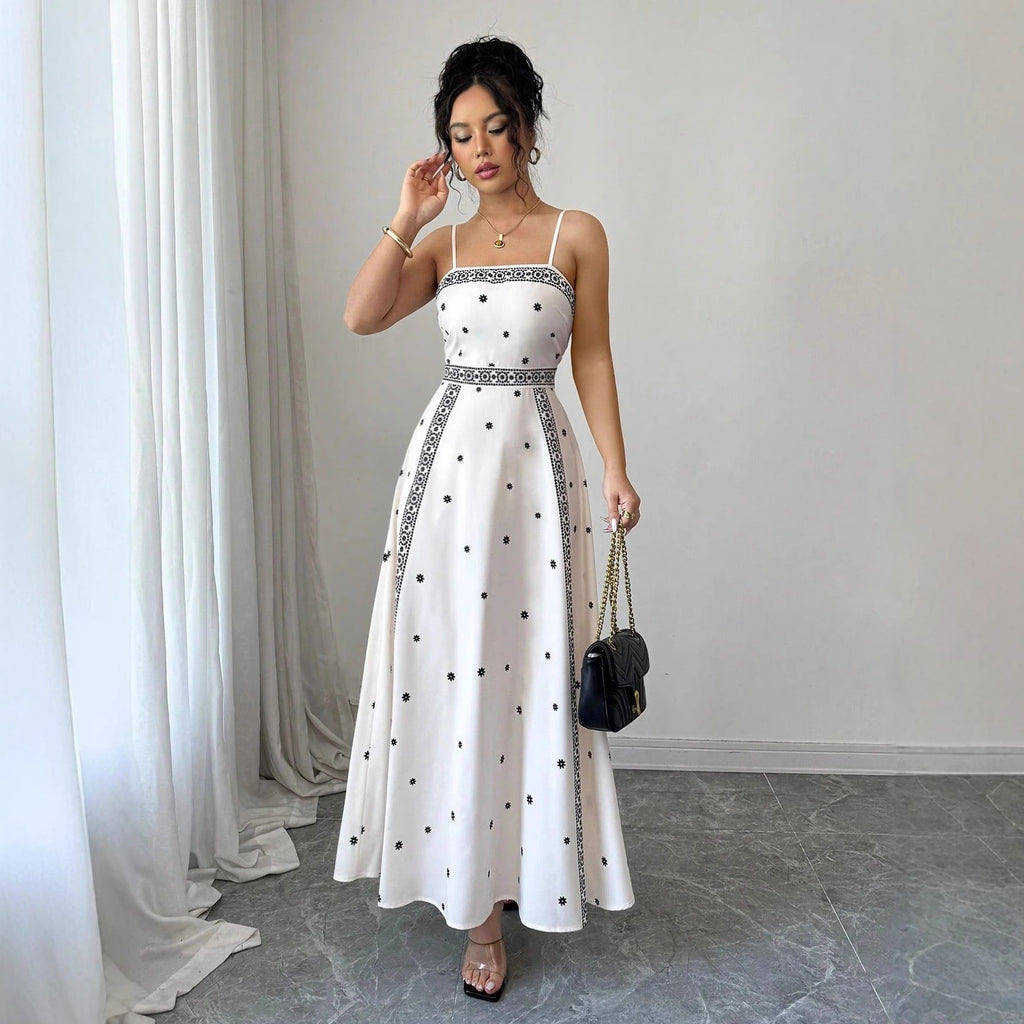Amara Printed Maxi Dress