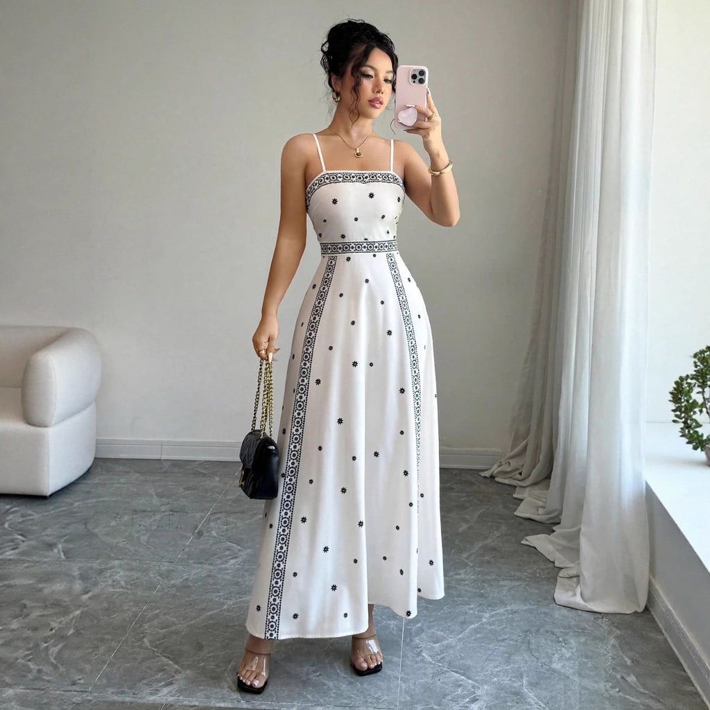 Amara Printed Maxi Dress